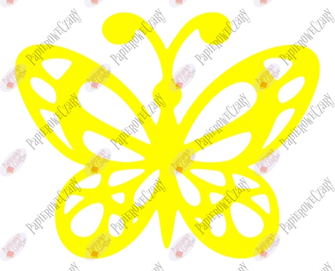 Motyl 6 Dekoracje z papieru