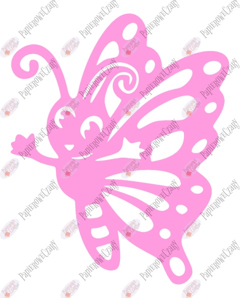 Motyl 14 Dekoracje z papieru