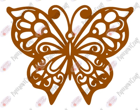 Motyl 8 Dekoracje z papieru