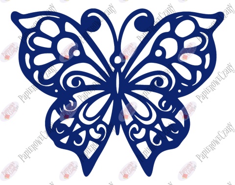 Motyl 8 Dekoracje z papieru