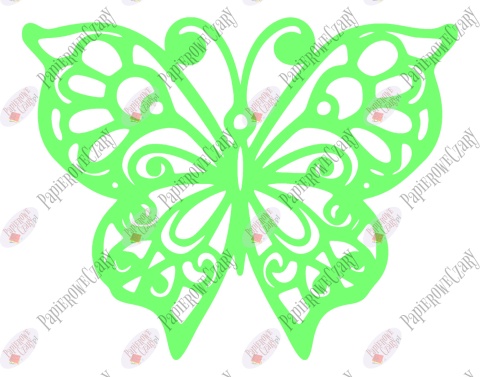 Motyl 8 Dekoracje z papieru