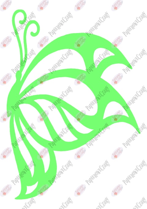 Motyl 9 Dekoracje z papieru