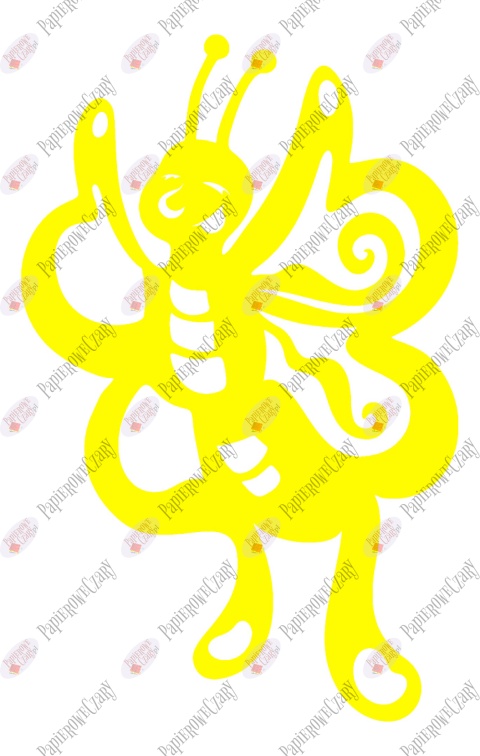 Motyl 17 Dekoracje z papieru