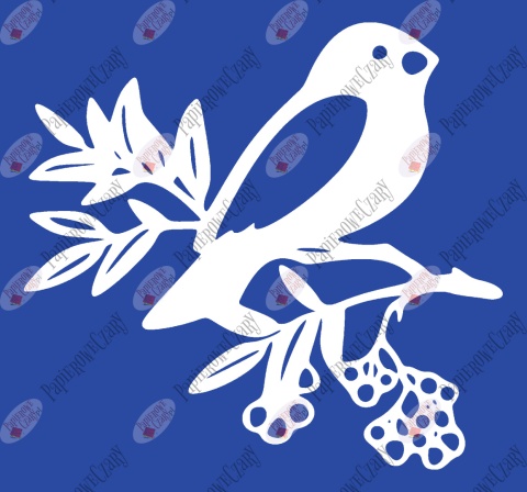 Ptaszek 6 Dekoracje z papieru