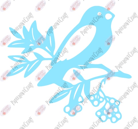 Ptaszek 6 Dekoracje z papieru