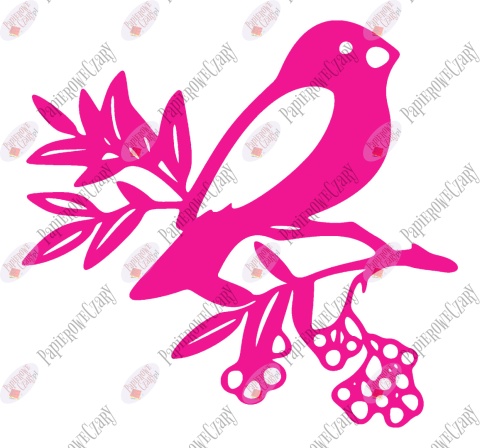 Ptaszek 6 Dekoracje z papieru