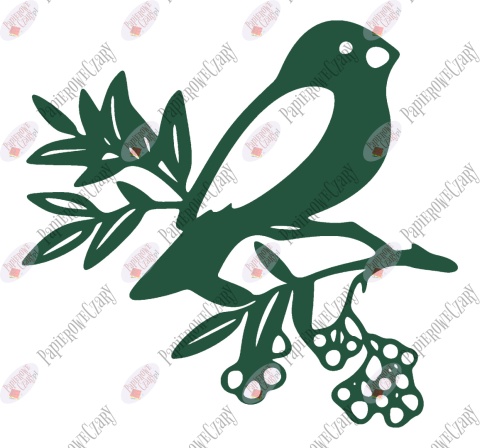 Ptaszek 6 Dekoracje z papieru