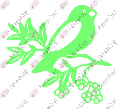 Ptaszek 6 Dekoracje z papieru