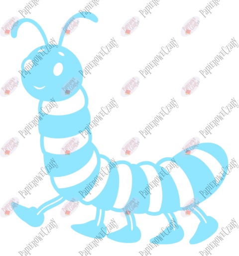 Stonoga 1 Dekoracje z papieru