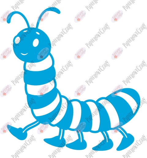 Stonoga 1 Dekoracje z papieru