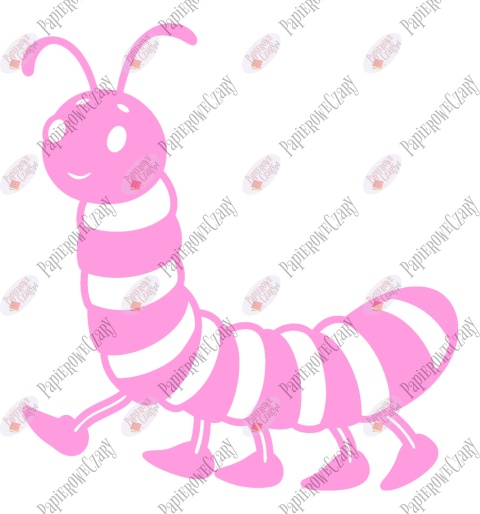 Stonoga 1 Dekoracje z papieru