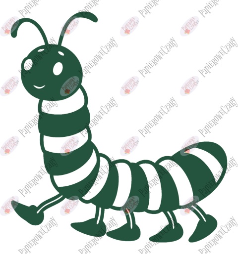 Stonoga 1 Dekoracje z papieru