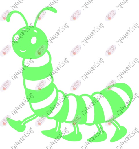 Stonoga 1 Dekoracje z papieru