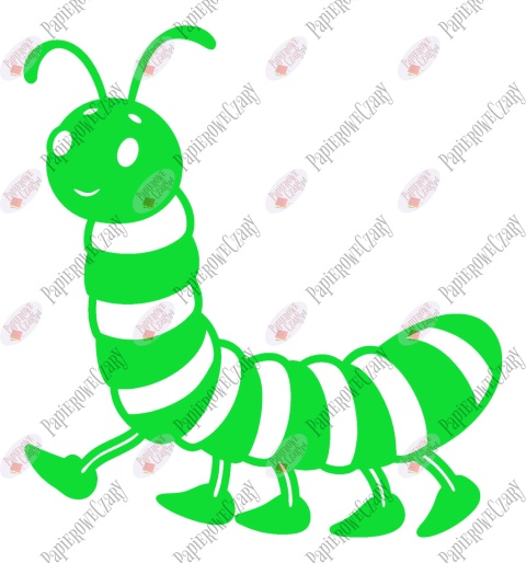 Stonoga 1 Dekoracje z papieru