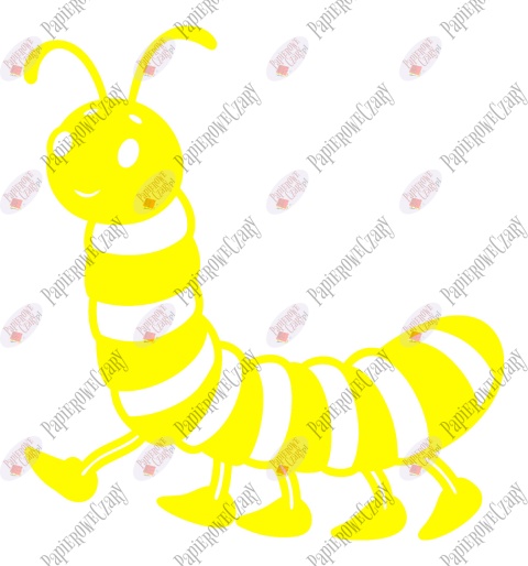 Stonoga 1 Dekoracje z papieru