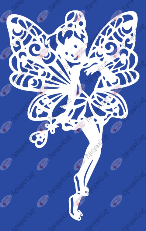 Wróżka 6 Dekoracje z papieru