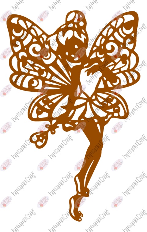 Wróżka 6 Dekoracje z papieru