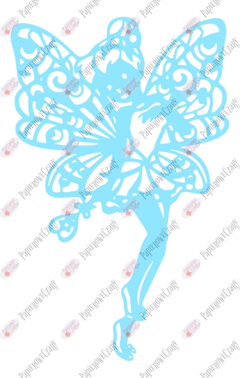 Wróżka 6 Dekoracje z papieru