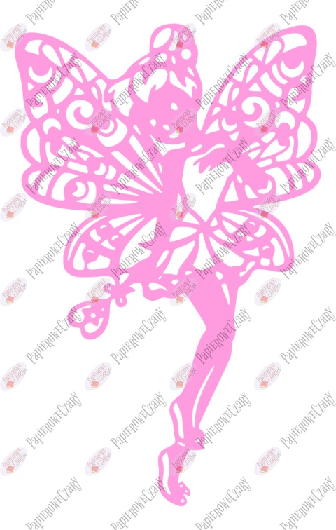 Wróżka 6 Dekoracje z papieru