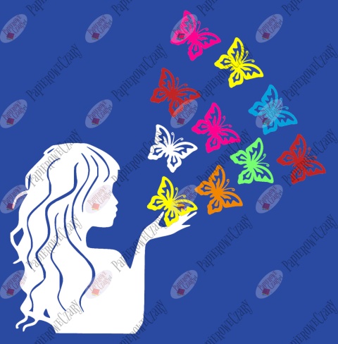 Zestaw 2 Dekoracje z papieru