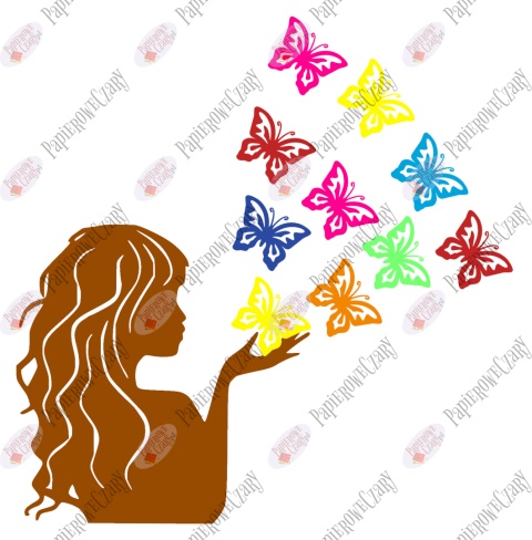 Zestaw 2 Dekoracje z papieru