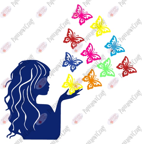 Zestaw 2 Dekoracje z papieru