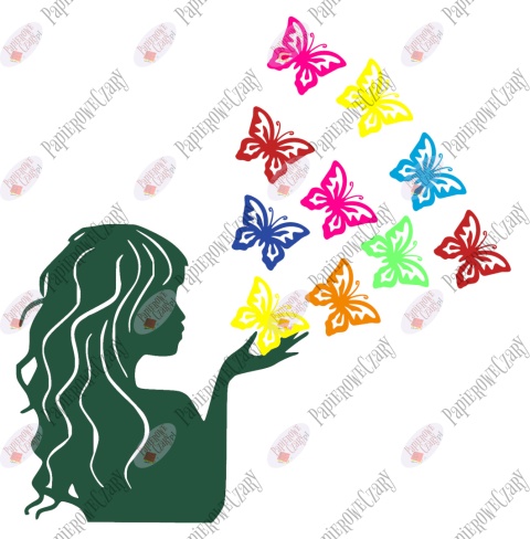 Zestaw 2 Dekoracje z papieru