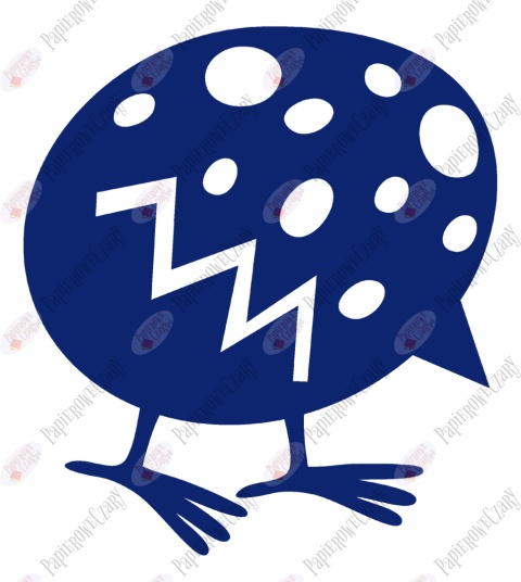 Jajko Kurczak 2 Pisanka Dekoracje z papieru