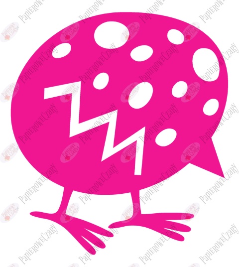 Jajko Kurczak 2 Pisanka Dekoracje z papieru