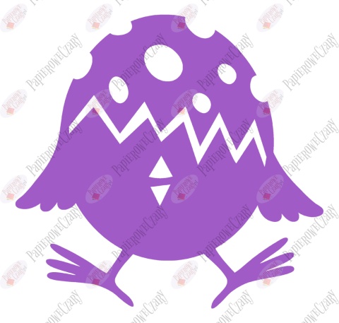 Jajko Kurczak 4 Pisanka Dekoracje z papieru