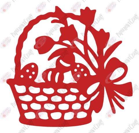 Koszyk 2 Dekoracje z papieru