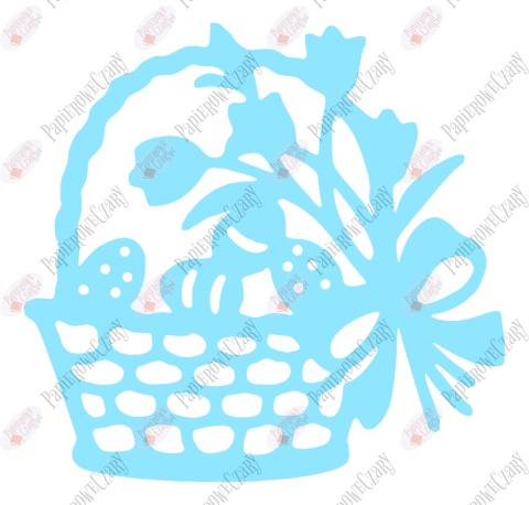 Koszyk 2 Dekoracje z papieru