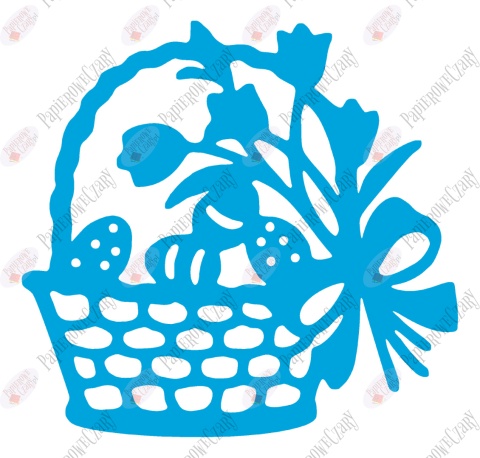 Koszyk 2 Dekoracje z papieru