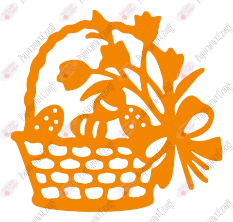 Koszyk 2 Dekoracje z papieru