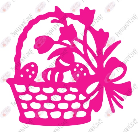 Koszyk 2 Dekoracje z papieru