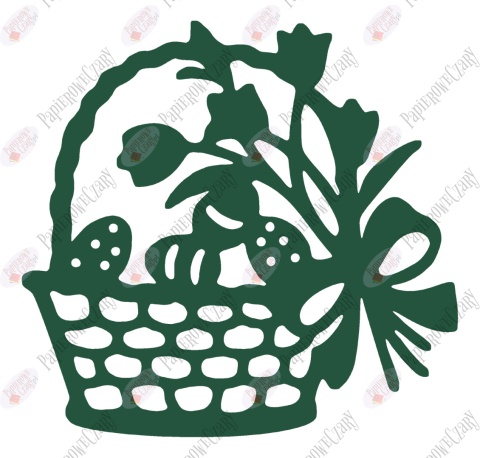 Koszyk 2 Dekoracje z papieru