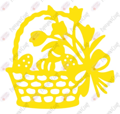 Koszyk 2 Dekoracje z papieru