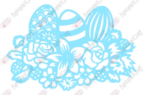 Stroik Wielkanocny 1 Dekoracje z papieru