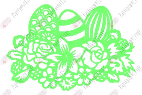 Stroik Wielkanocny 1 Dekoracje z papieru