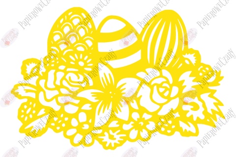 Stroik Wielkanocny 1 Dekoracje z papieru