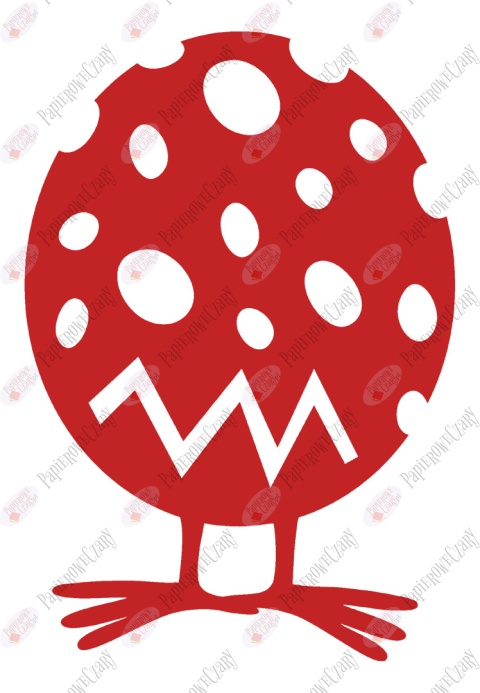 Jajko Kurczak 1 Pisanka Dekoracje z papieru