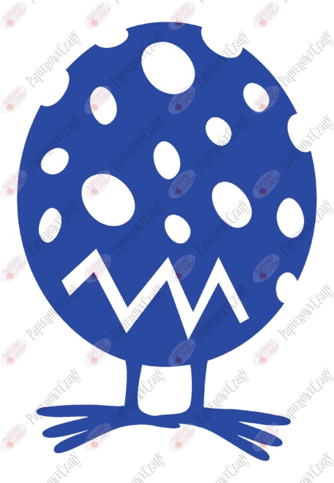 Jajko Kurczak 1 Pisanka Dekoracje z papieru