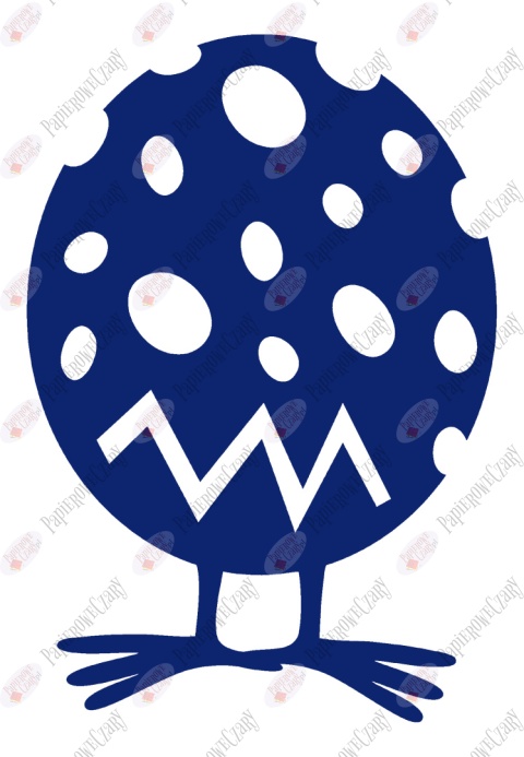 Jajko Kurczak 1 Pisanka Dekoracje z papieru