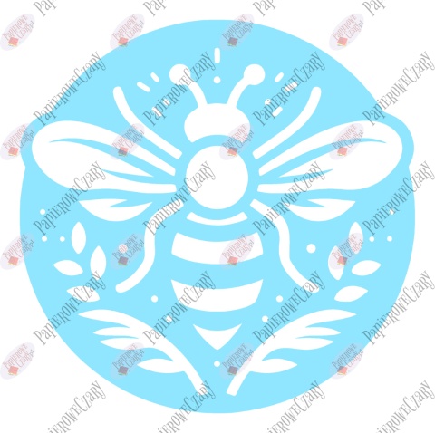 Pszczoła 8 Dekoracje z papieru