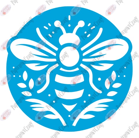 Pszczoła 8 Dekoracje z papieru