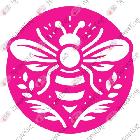 Pszczoła 8 Dekoracje z papieru