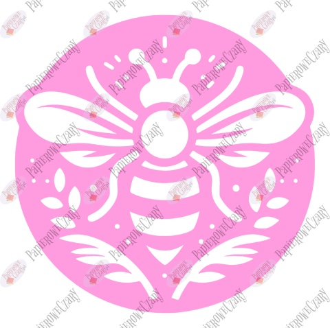 Pszczoła 8 Dekoracje z papieru