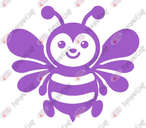 Pszczoła 6 Dekoracje z papieru