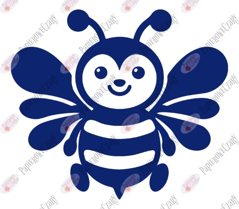 Pszczoła 6 Dekoracje z papieru