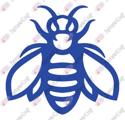 Pszczoła 7 Dekoracje z papieru